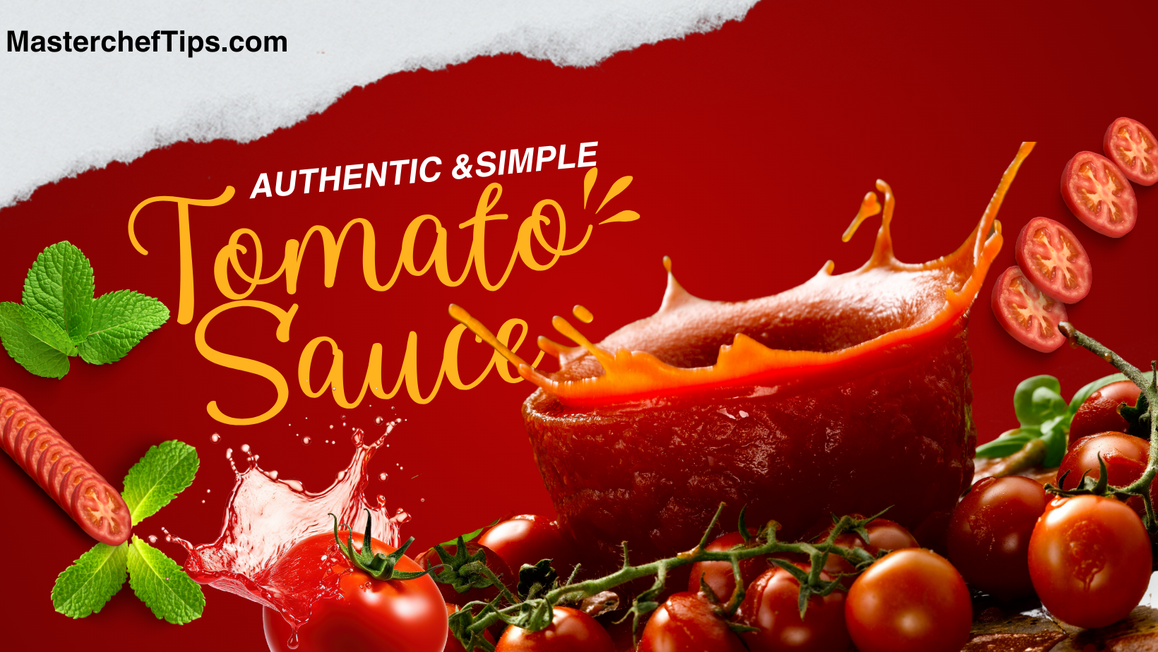 Authentic Tomato Sauce Recipe for Beginners